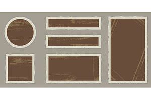 Vintage Parchment with Ancient Brown, a Texture Illustration by Vector Creator