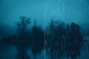 50 Rain Photoshop Brushes preview 5