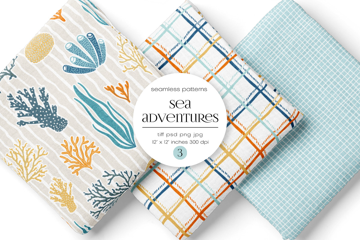 Kids Pattern Collection, a Graphic by PROTEA Watercolor Studio (Photo 1 of 8)