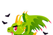 Cheeky Baby Dragon, an Animal Illustration by MISS CHATZ (Thumbnail 3 of 3)
