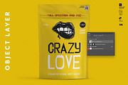 Gummy Pouch Mockup Matte Stand-Up, a Packaging Mockup by LESZ Design (Thumbnail 3 of 5)