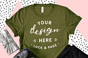 Bella Canvas 3001 Graphic Mockups, a Shirt Mockup by lock and page (Thumbnail 15 of 65)