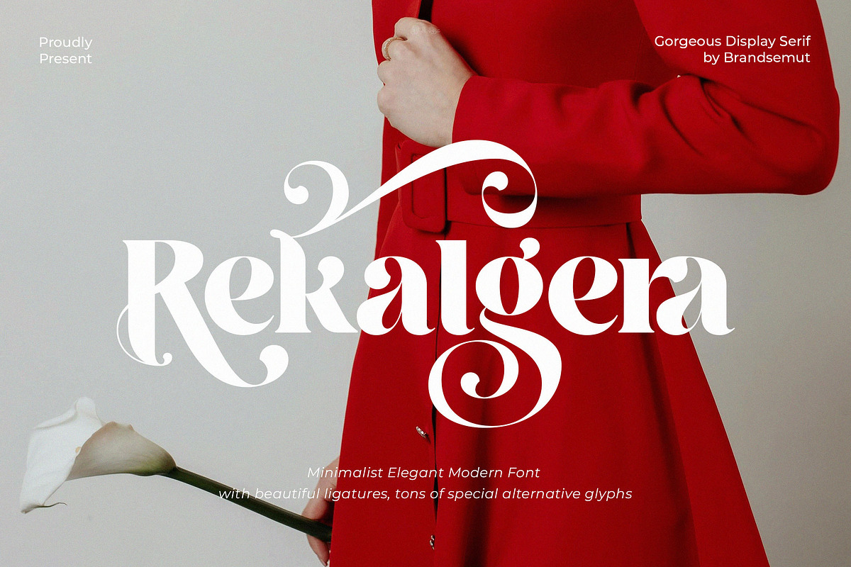 Rekalgera - Gorgeous Display Serif, a Serif Font by BrandSemut (Photo 1 of 10)