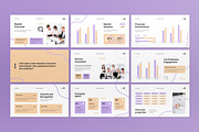 White Modern Annual Report PPT, a Presentation Template by graphicook (Thumbnail 5 of 5)