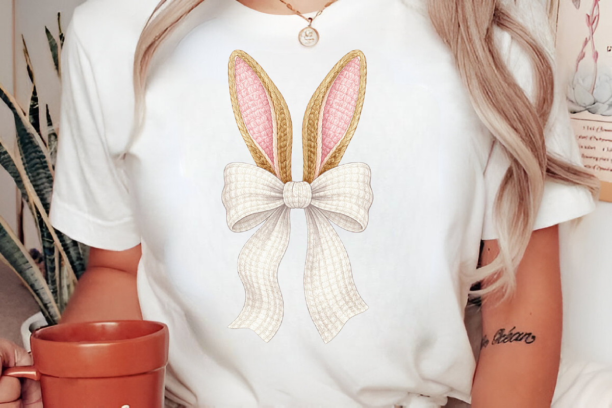 Coquette Easter Sublimation PNG, an Illustration by Libby Wishes (Photo 3 of 6)
