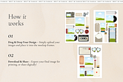 Editable Matchbook Poster Templates, a Poster Template by Matisse Studio (Thumbnail 6 of 7)