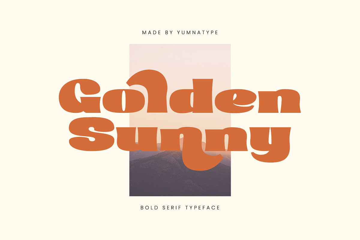 Golden Sunny, a Serif Font by yumnatype (Photo 2 of 11)