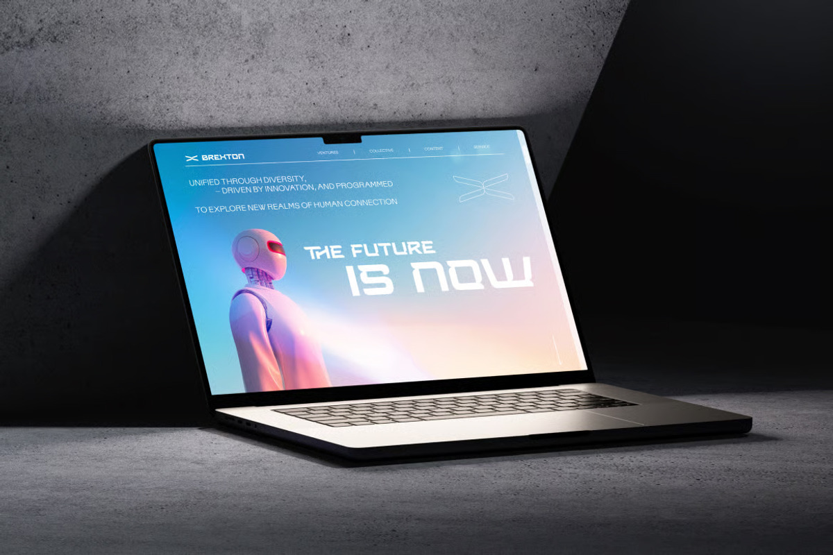 Brexton – Futuristic Display Font, a Sans Serif Font by Brand Earth (Photo 7 of 7)