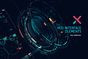 HUD BUNDLE - interface elements, a Technology Illustration by TITO (Thumbnail 12 of 13)