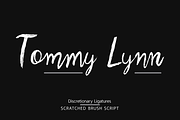 Scratched Brush Script Font, a Script Font by vectalex (Thumbnail 4 of 7)