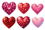 Glitter Heart Valentines Day, an Illustration by Designworld (Thumbnail 4 of 5)