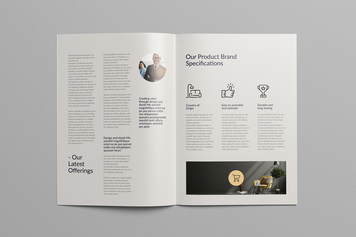 Product Catalog Canva Templates, a Brochure Template by Pixelpick (Photo 8 of 9)