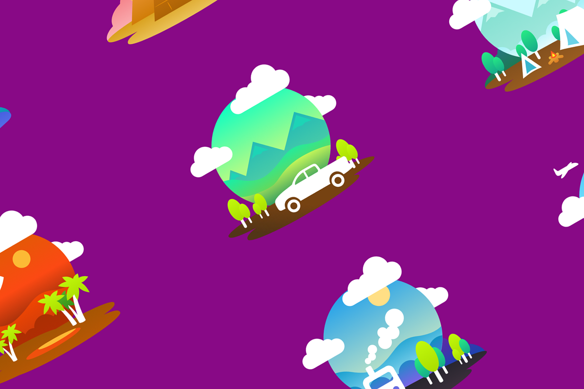 Travel Illustration Set, an Illustration by Amazing Custom Icons (Photo 7 of 7)