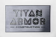 Steel Plate - Display Font, a Font by PutraCetol Studio (Thumbnail 2 of 5)