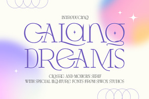 Calang Dreams with Ligatures