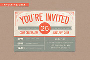 Invitation Postcard, a Card Template by Every Tuesday (Thumbnail 2 of 4)