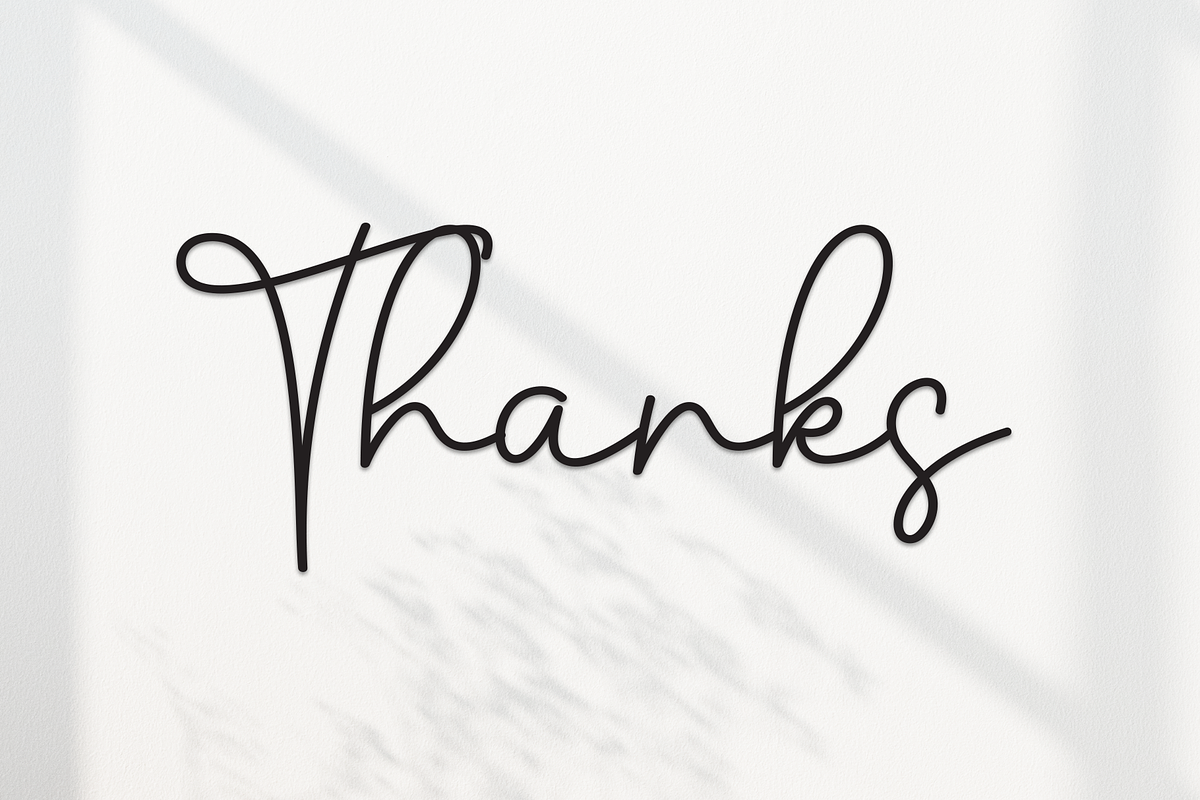 Samantha | Script Font, a Handwritten Font by Scratchones (Photo 9 of 9)