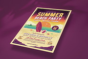 Summer Beach Party Flyer, a Flyer Template by Totem Design Studio (Thumbnail 3 of 5)