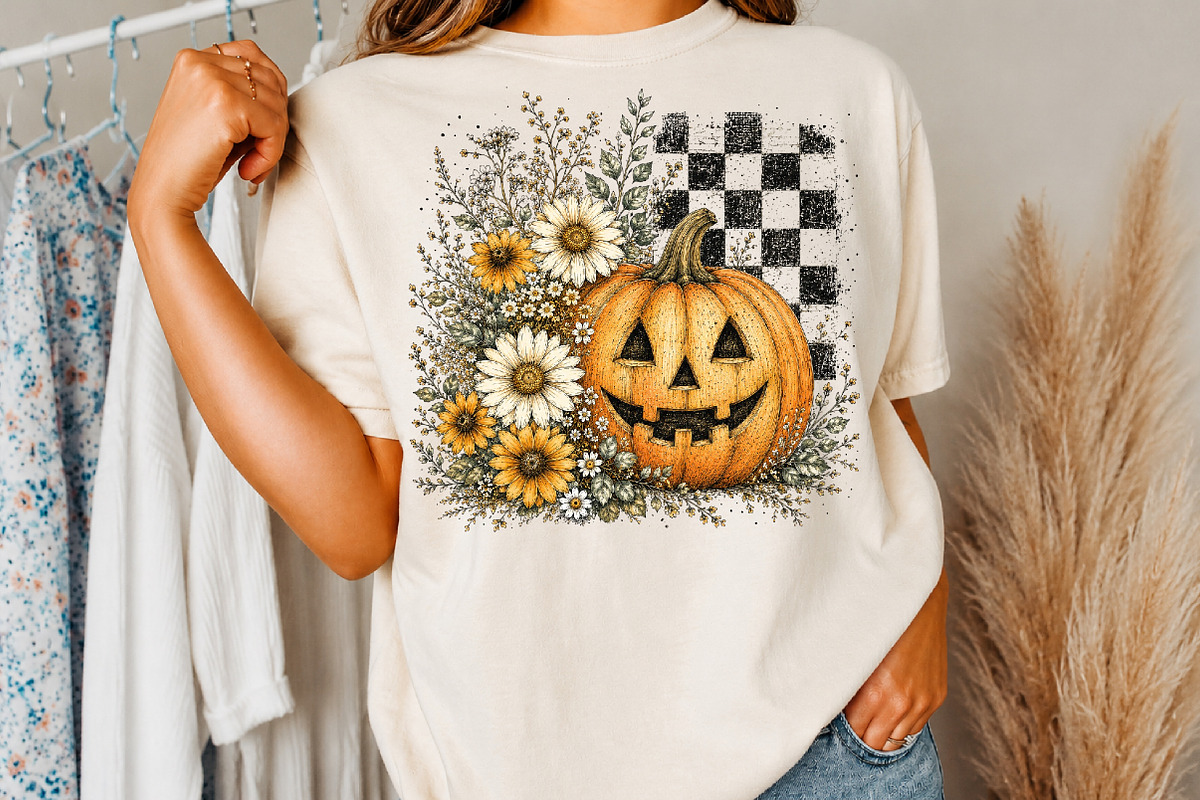 Floral Pumpkin Png, Halloween Png, a Seasonal Illustration by Libby Wishes (Photo 2 of 3)