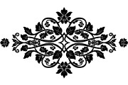 Black Floral Mandala Bundle, an Illustration by Designer_Momina (Thumbnail 5 of 20)