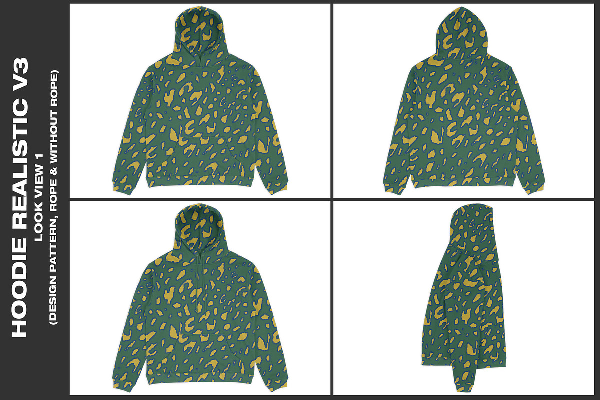 Hoodie Realistic V3 - Mockup, a Hoody Mockup by DaldSgh (Photo 11 of 19)
