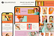 Retro Squarespace Website Template, a Squarespace Template by Mockup Art Atelier (Thumbnail 9 of 16)