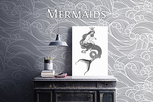 Mermaids. Dark Ocean Stories.