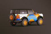 SUV Car Mockup, an Advertising Mockup by WebAndCat (Thumbnail 9 of 14)