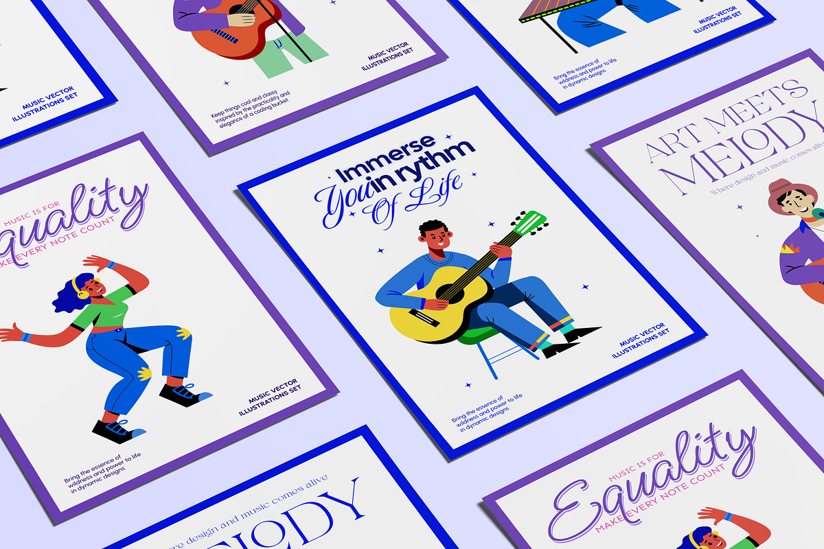 Music Vector Illustration Set, an Object Illustration by Creative Stall (Photo 3 of 8)