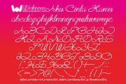 aku cinta kamu, a Script Font by weknow (Thumbnail 1 of 3)