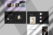 Portfolio PowerPoint Template, a Presentation Template by White Graphic (Thumbnail 5 of 7)