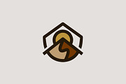 Mountain Logo, a Branding & Logo Template by Guna Studio (Thumbnail 1 of 2)
