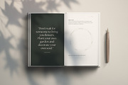 Wellness Journal | Indesign Template, a Brochure Template by Mindful Mapbooks Co. (Thumbnail 8 of 11)