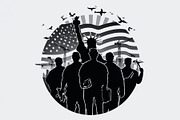 Worker Silhouette Vector Set, an Illustration by musafir_fashion (Thumbnail 16 of 21)