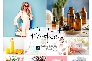 10 Products Lightroom Presets