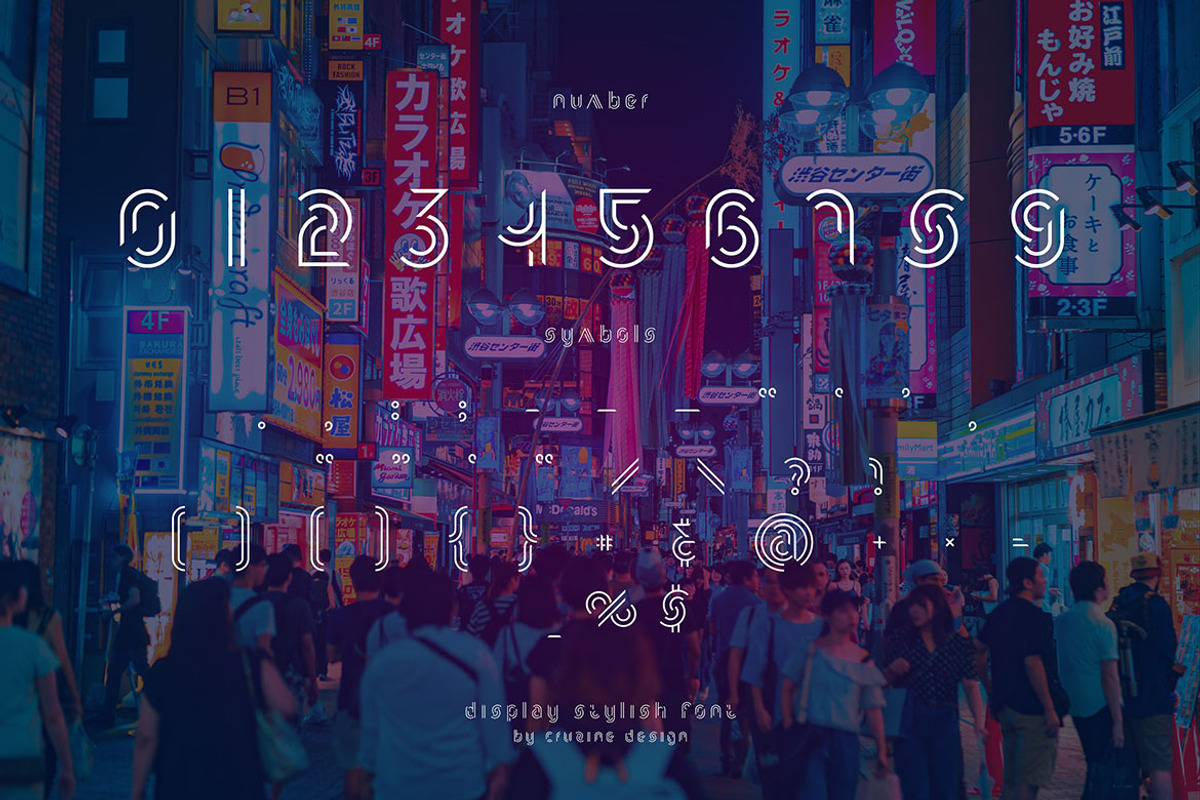 Oregon - Futuristic Font, a Font by MIIM (Photo 5 of 7)
