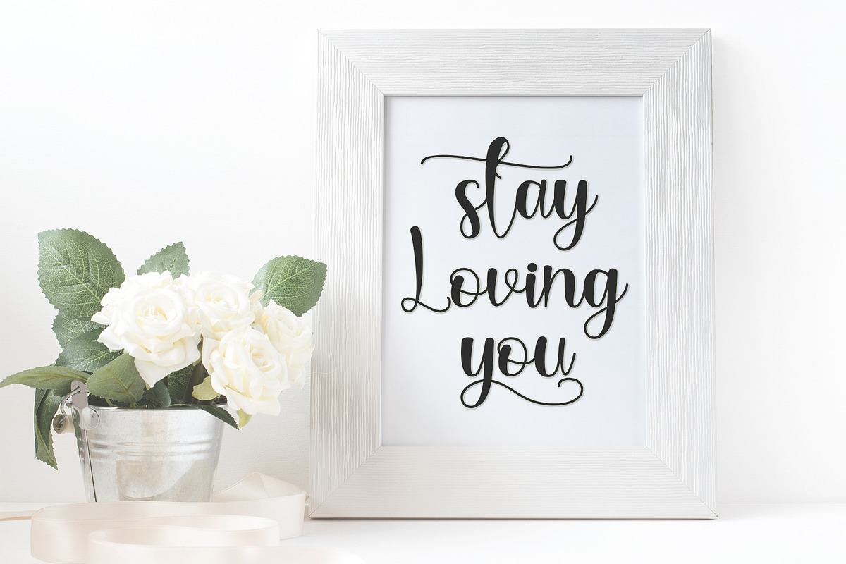 Bunnyheart, a Script Font by Letterafa Studio (Photo 6 of 10)