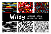 WILDY | animal skin patterns set, a Pattern Graphic by Nastya Tkachova (Thumbnail 2 of 8)