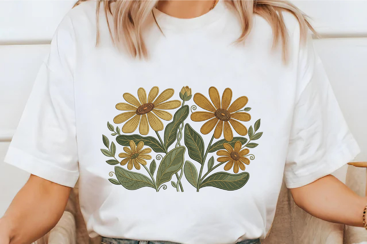 Sunflower Sublimation Design, an Illustration by designcity5 (Photo 2 of 4)