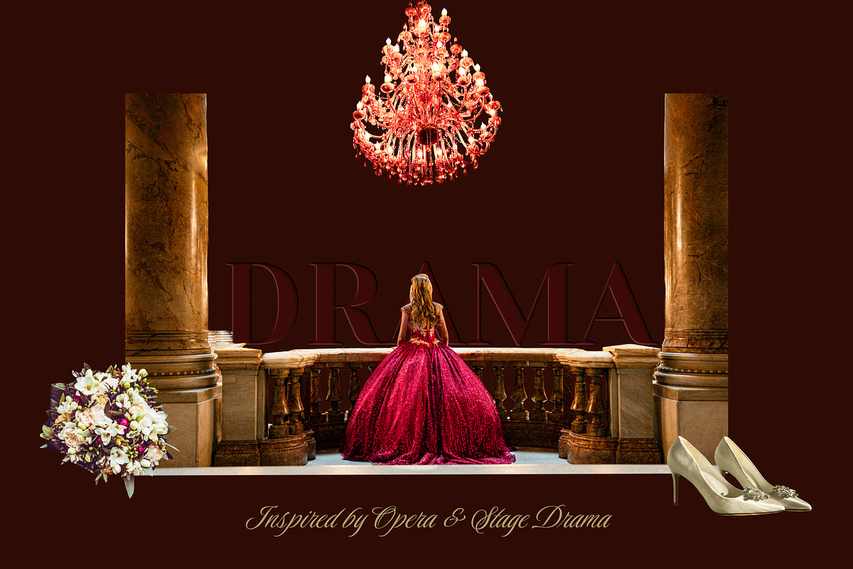 Curtain Call — Opera Collage Kit, an Object Graphic by Anzhelika (Photo 2 of 10)
