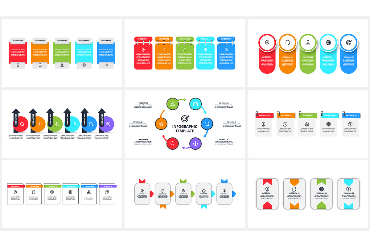 Workflow Presentation Canva Template preview 2