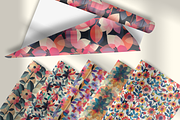 Modern Floral and Geometric Patterns, a Pattern Graphic by Colorsfav (Thumbnail 6 of 8)