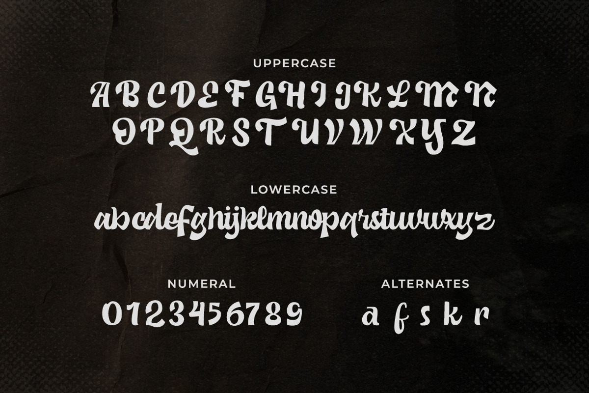 Abrock - Script Typeface, a Script Font by Typefactoryco (Photo 2 of 8)