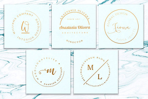 Stamp Premade Logo Templates Vol.2