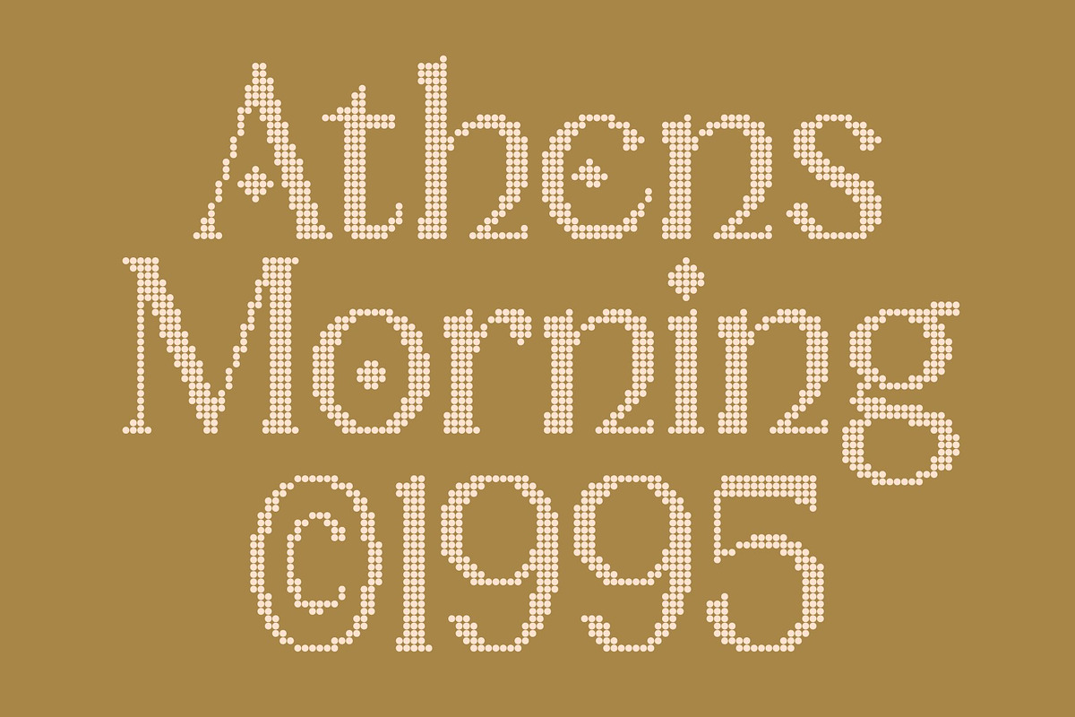 CS Ravella Disco, a Serif Font by Craft Supply Co. (Photo 5 of 8)