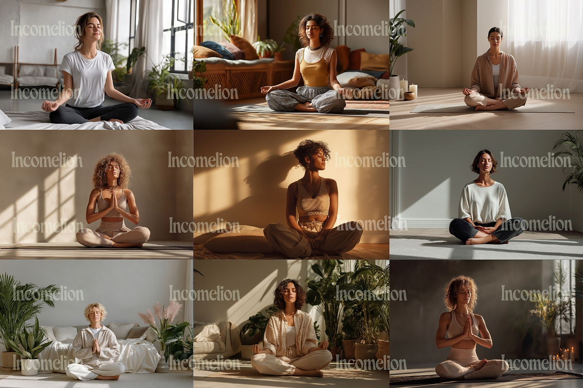 60 Authentic Meditation Stock Photos, a Sports & Recreation Photo by Incomelion (Photo 3 of 12)