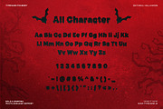Bloodwell - Bloody Horror Font, a Font by Typehand Studio (Thumbnail 4 of 7)