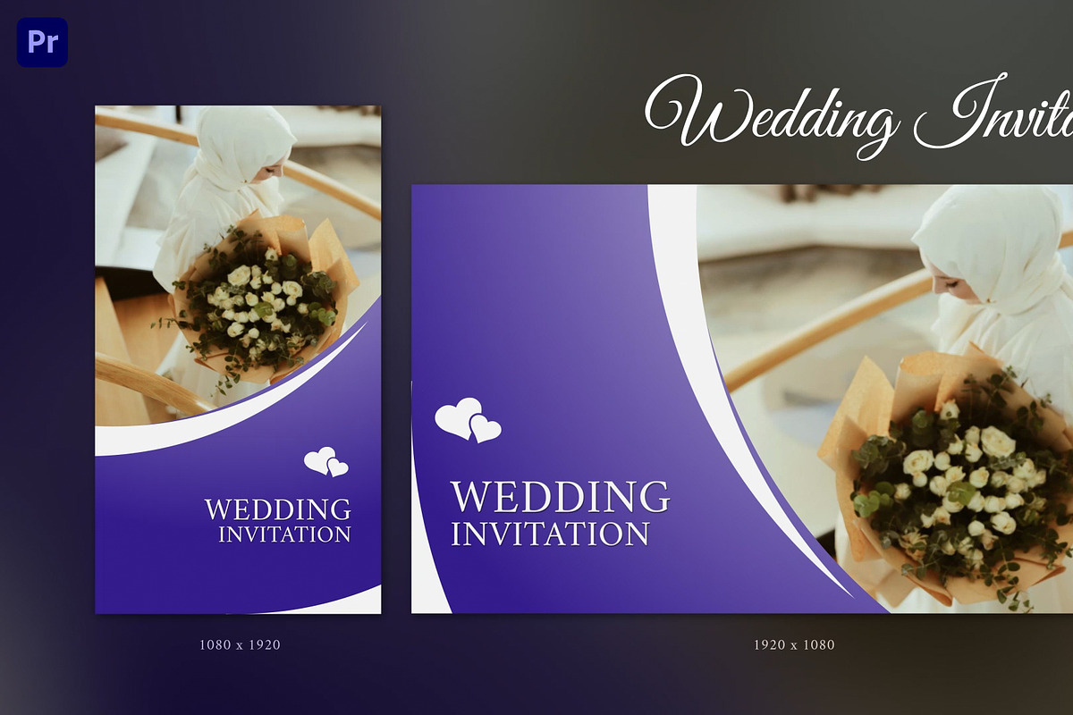 Wedding Invitation V2 | Premiere Pro, a Templates & Theme by Gatamotion (Photo 2 of 4)