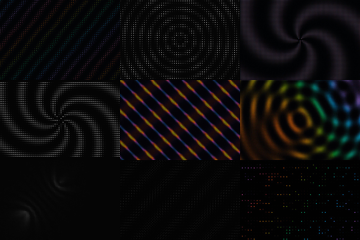 Dots Grid Backgrounds for Music, a Wallpaper Graphic by cheapmotiongraphics (Photo 2 of 8)
