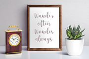 Effort - Calligraphy Font, a Script Font by Dharmas Foundry (Thumbnail 12 of 13)